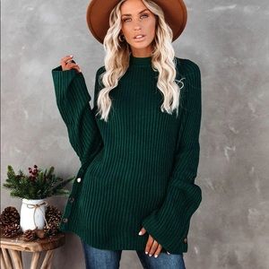 Vici Push My Buttons Knit Sweater